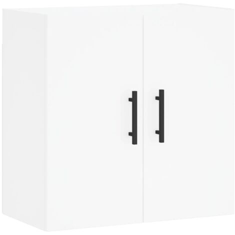 Armoire murale blanc 60x31x60 bois d'ingénierie (1/5)