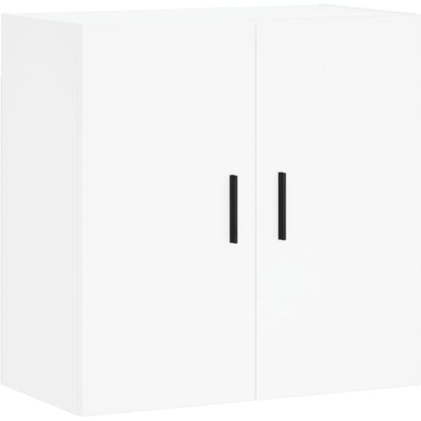 Armoire murale blanc 60x31x60 bois d'ingénierie (1/5)