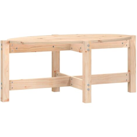 Table basse 87x48x35 Bois massif de pin (1/5)