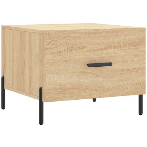 Table basse Chêne sonoma 50x50x40 Bois d'ingénierie (1/5)