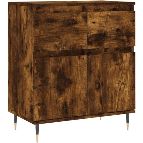 Buffet Chêne fumé 60x35x70 Bois d'ingénierie (1/5)
