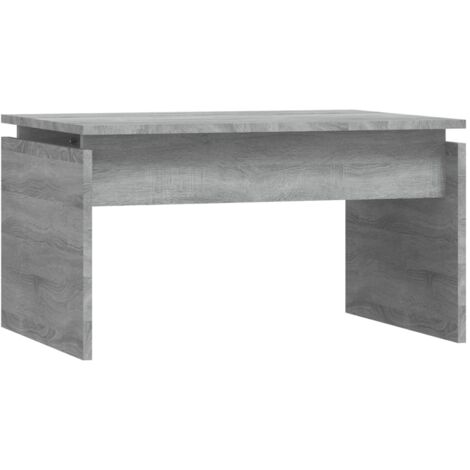 Table basse Sonoma gris 68x50x38 Bois d'ingénierie (1/5)