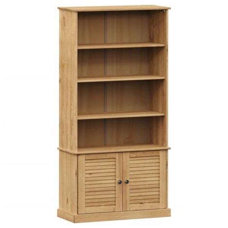 Bibliothèque VIGO 85x35x170 bois massif de pin (1/5)