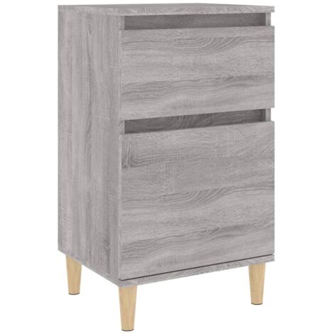 Table de chevet sonoma gris 40x35x70 (1/5)
