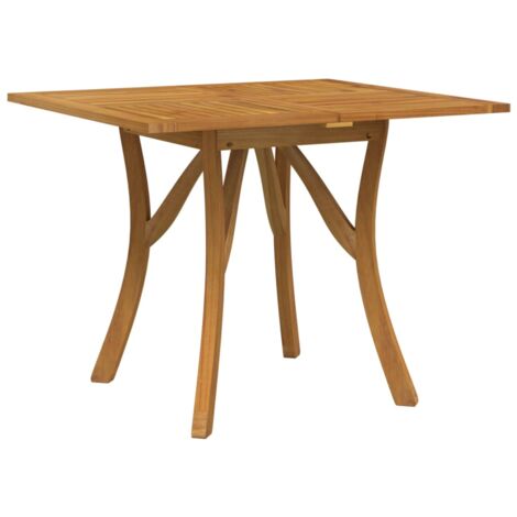 Table de jardin 85x85x75 Bois d'acacia solide (1/5)