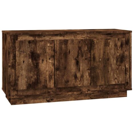 Buffet chêne fumé 102x35x55 bois d'ingénierie (1/5)