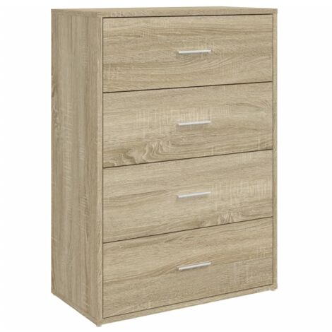 Buffet chêne sonoma 60x31x84 bois d'ingénierie (1/5)