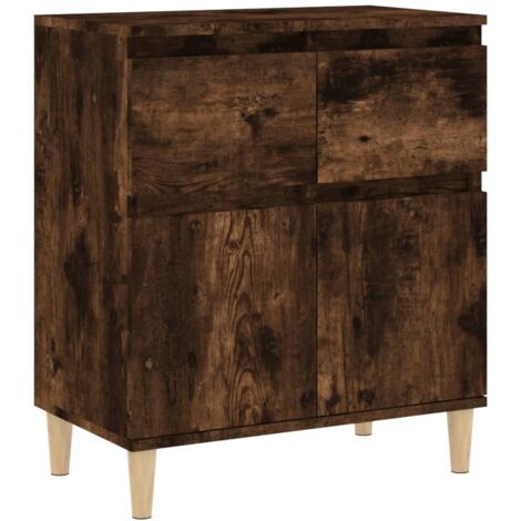Buffet Chêne fumé 60x35x70 Bois d'ingénierie (1/5)