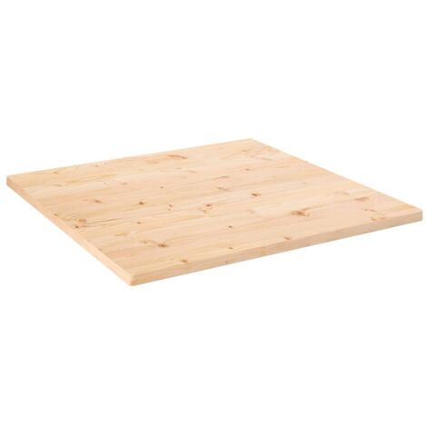 Dessus de table 80x80x2,5 bois de pin massif (1/5)