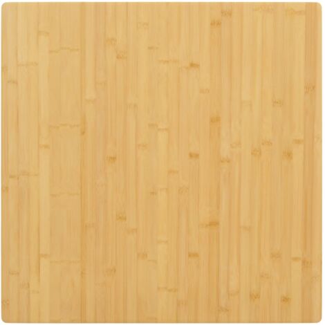 Dessus de table 80x80x1,5 bambou (1/4)
