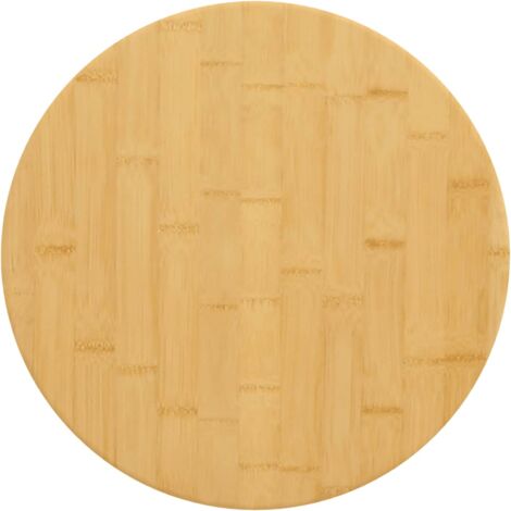 Dessus de table Ø50x1,5 bambou (1/4)