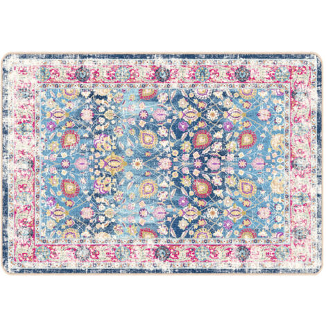Tapis lavable multicolore 160x230 antidérapant (1/5)