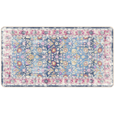 Tapis lavable multicolore 80x150 antidérapant (1/5)