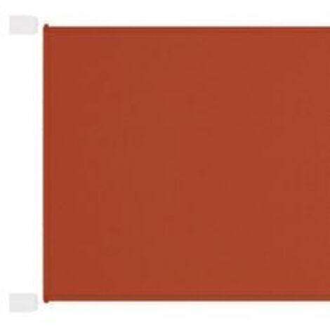 Auvent vertical Terre cuite 140x800 Tissu oxford (1/5)