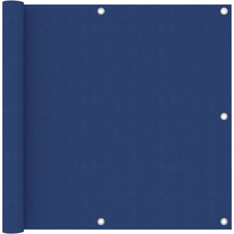 Écran de balcon Bleu 90x600 Tissu Oxford (1/5)