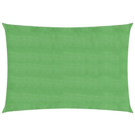 Voile d'ombrage 160 g-m² Vert clair 3x5 m PEHD (1/5)
