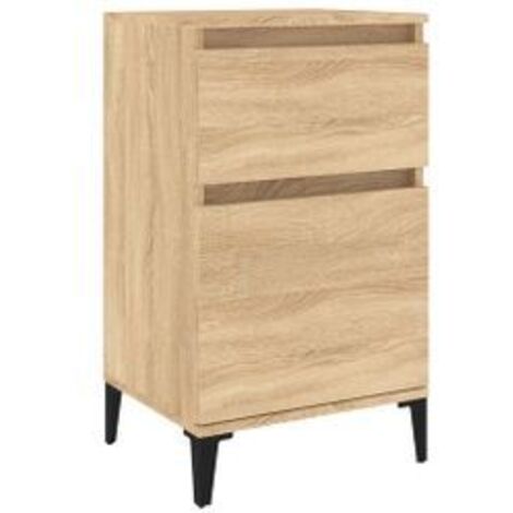 Table de chevet chêne sonoma 40x35x70 (1/5)