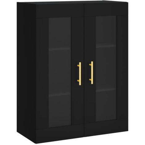 Armoire murale noir 69,5x34x90 (1/5)