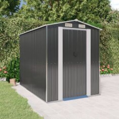 Abri de jardin Anthracite 192x274x223 Acier galvanisé (1/5)