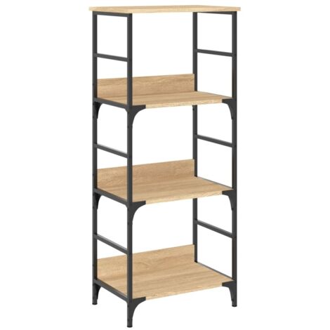 Bibliothèque chêne sonoma 50x33x117,5 bois d'ingénierie (1/5)
