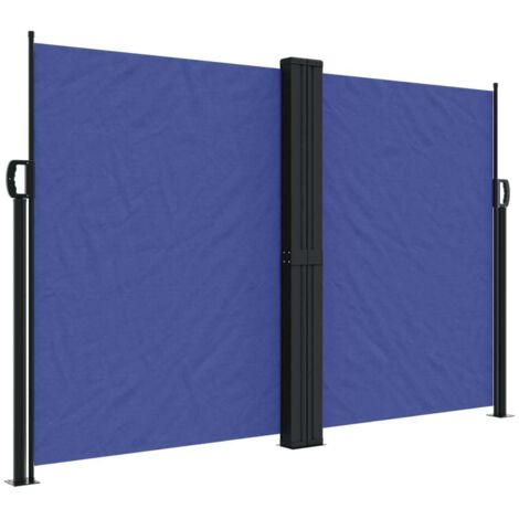 Auvent latéral rétractable bleu 160x600 (1/5)