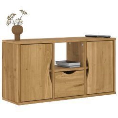 Tv-Skap Med Skuff Odda 79X24X40 Cm Heltre Furu