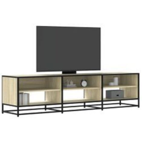 Meuble TV chêne sonoma 180x40x46 bois d'ingénierie (1/5)