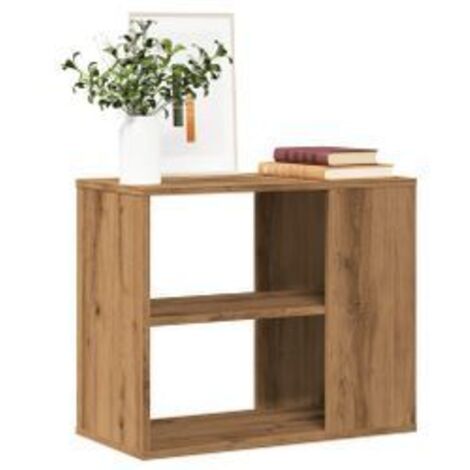 Armoire latérale chêne artisanal 60x30x50 bois d'ingénierie (1/5)