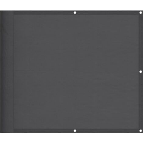Écran de balcon anthracite 90x700 100% polyester oxford (1/5)