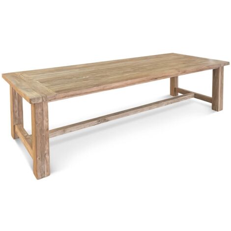 Table à manger en teck recyclé NUPALE – 300cm (1/3)