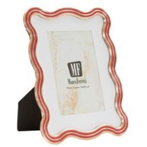 Cadre photo elizabeth rouge cm 17,5x1,3x22,5 (dimensions intérieures cm 15x20) (1/5)