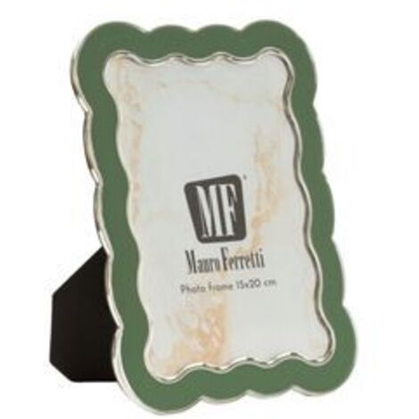 Cadre photo vert charlotte cm 15,7x1,3x21,10 (dimensions intérieures cm 12,5x17,5) (1/5)
