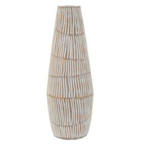 Vase en résine hanoi cm ø 17x47 (trou cm ø 6) (1/5)