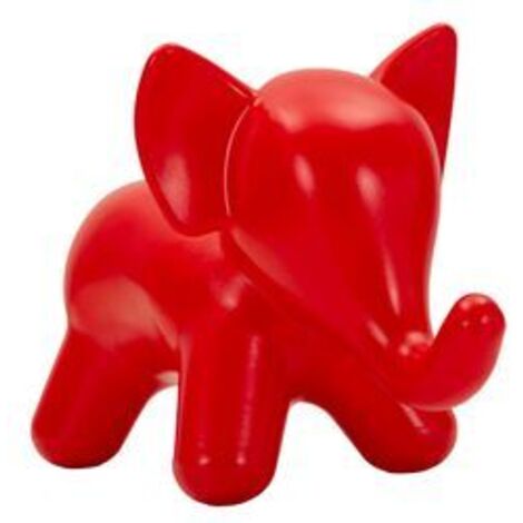 Tabouret rouge éléphant 86 x 46x56 (1/5)
