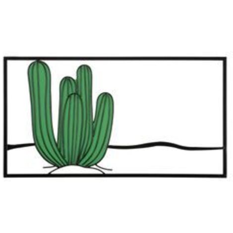 Panneau mural cactus cm 60x1,3x33 (1/5)