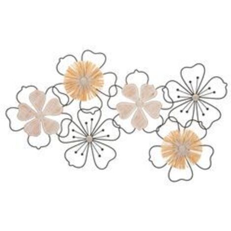 Panneau mural en fer-bois itis cm 75x3,5x42 (1/5)