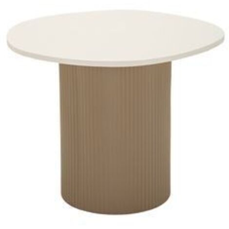 Table d’appoint Frankfurt effet marbre design épuré moderne (1/5)