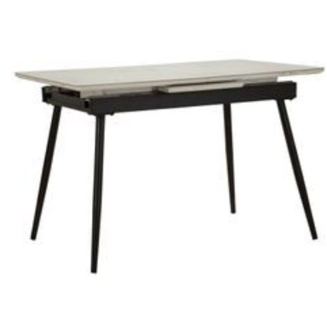 Table de salle à manger matt cm 120x80x75 (ouverte 155x80x75) (1/5)