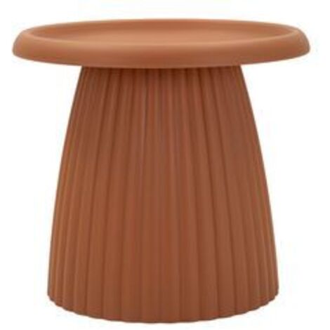 Table d'appoint geax rouge ø 50x45 (1/5)