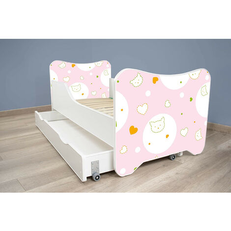 Drap-housse Lit Bébé 70x140 cm Kitty