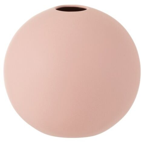 Vase boule céramique rose pastel Uchi H 11 cm (1/3)