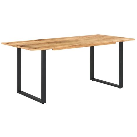 Table de salle à manger 180x90x76 Bois d'acacia massif 3 (1/5)