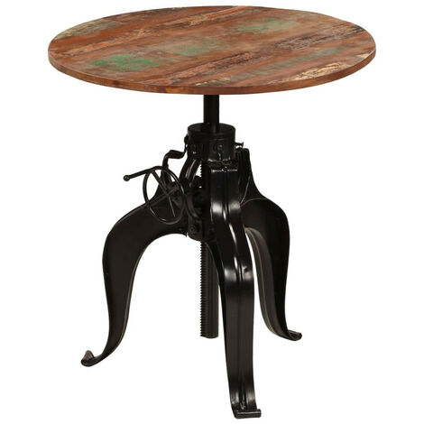 Table de bar Bois de récupération massif 75 x (76-110) cm (1/5)