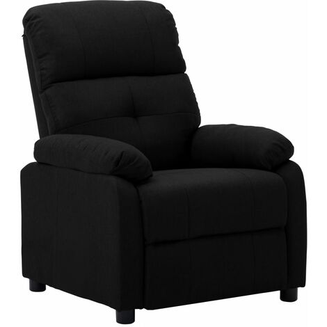 Fauteuil inclinable Noir Tissu 13 (1/5)