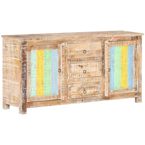 Buffet 151x40x75 Bois d'acacia brut (1/5)