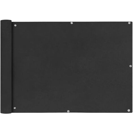 Écran de balcon en tissu Oxford 75x400 Anthracite (1/4)