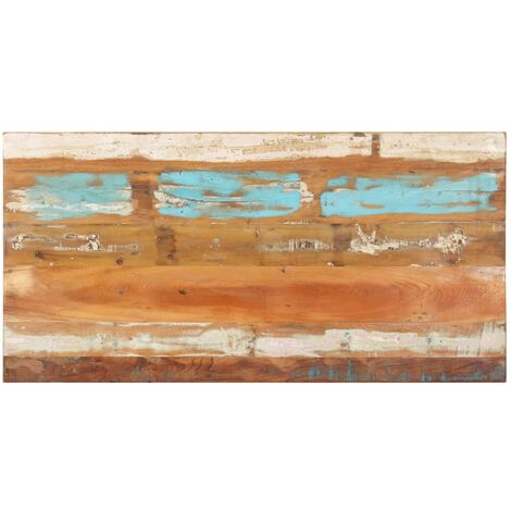 Dessus de table rectangulaire 60x100 15-16 mm Bois récupéré (1/5)
