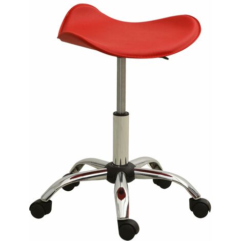 Chaise de massage Rouge Similicuir (1/5)