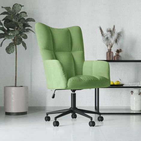 Chaise de relaxation Vert clair Velours 6 (1/5)
