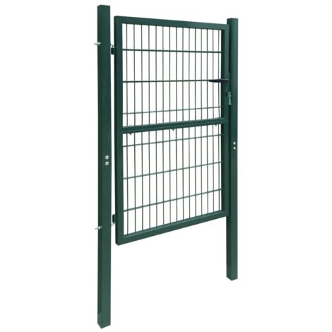 Portillon 2D (simple) Vert 106x210 cm (1/5)